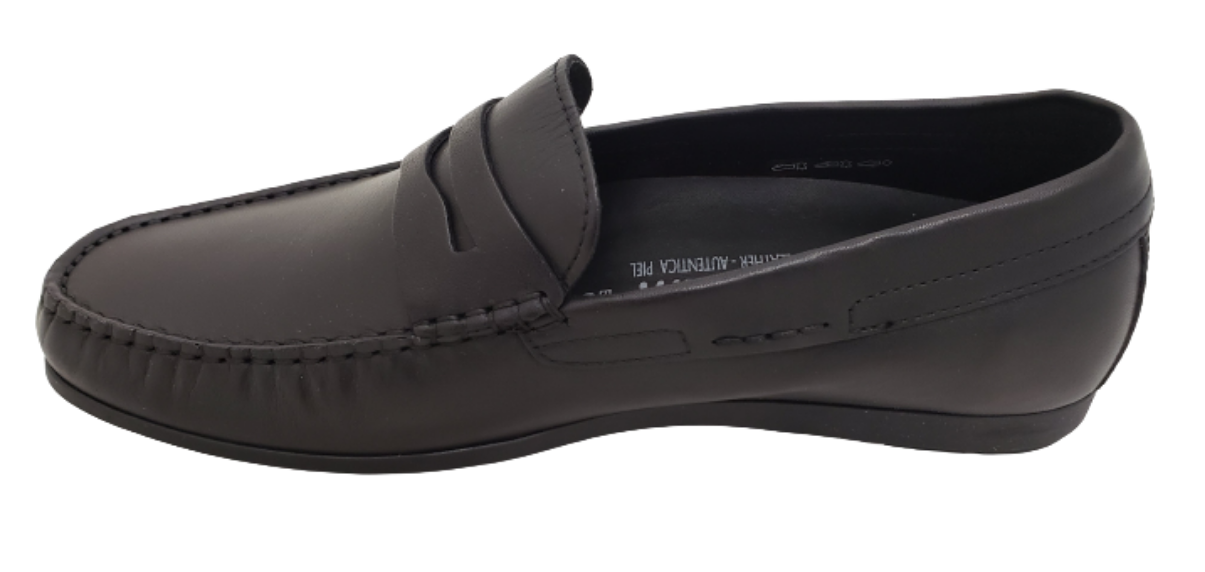 MEPHISTO MEN'S BLACK LOAFERS ALYON A616